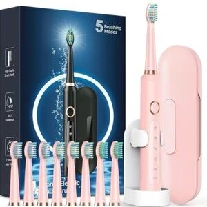 NEW Pink Electric Toothbrush